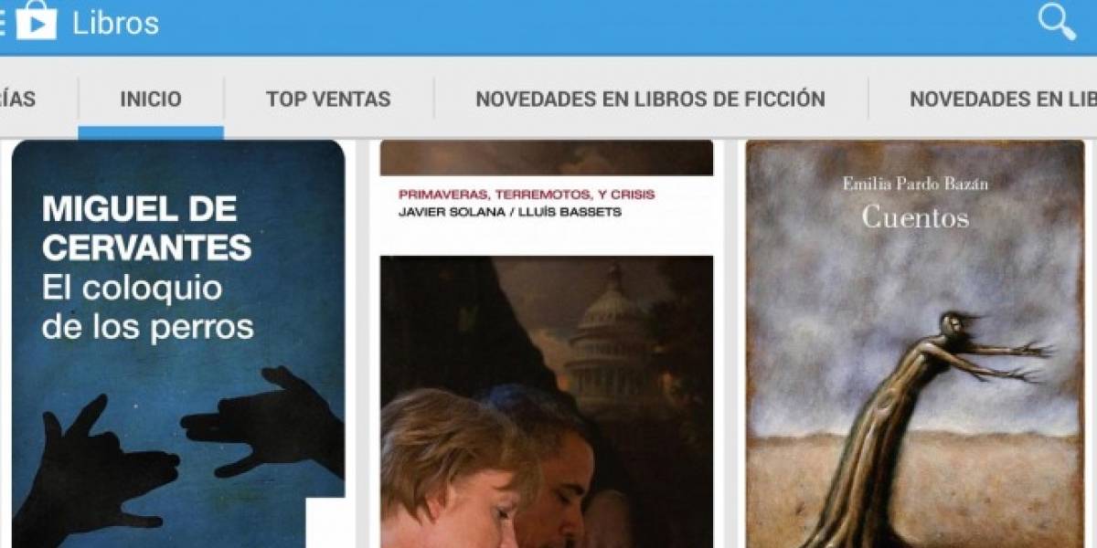 Google Play Books llega a Argentina, Chile, Colombia, Perú y Venezuela