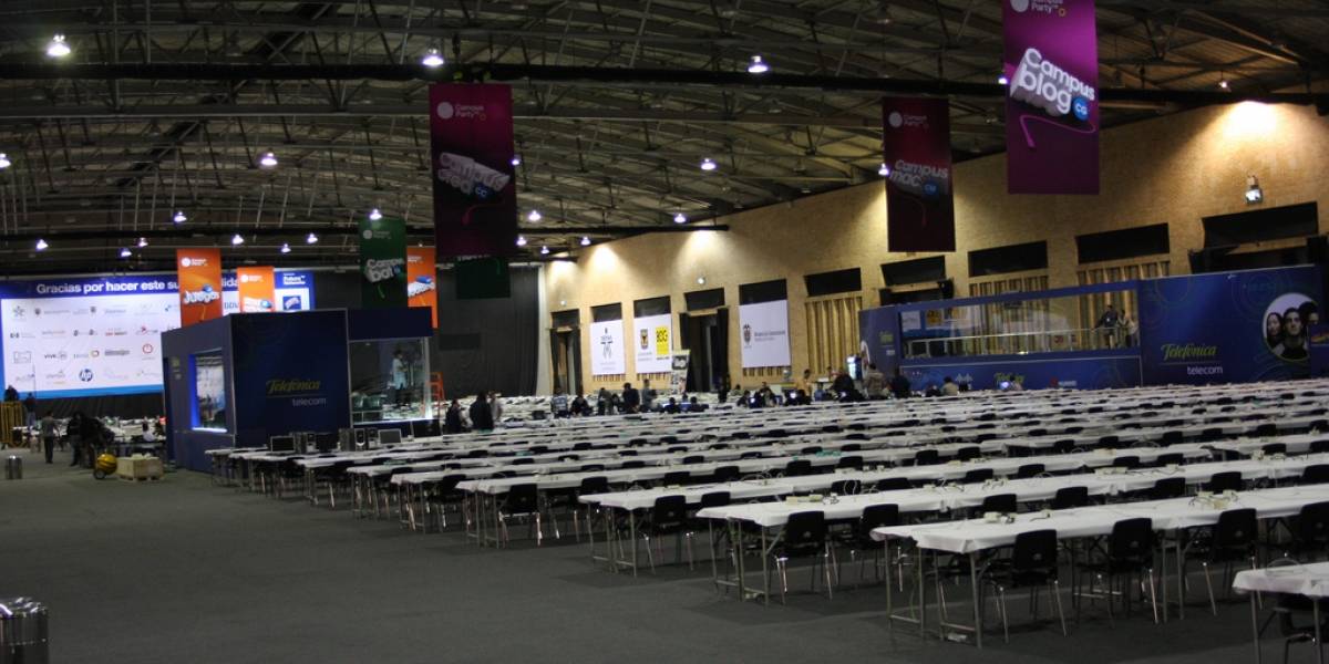 Todo listo para Campus Party Colombia