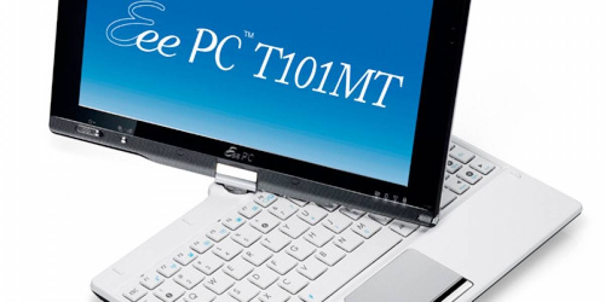 ASUS Eee PC T101MT con pantalla multi-táctil tipo Tablet y procesador Intel Atom N450