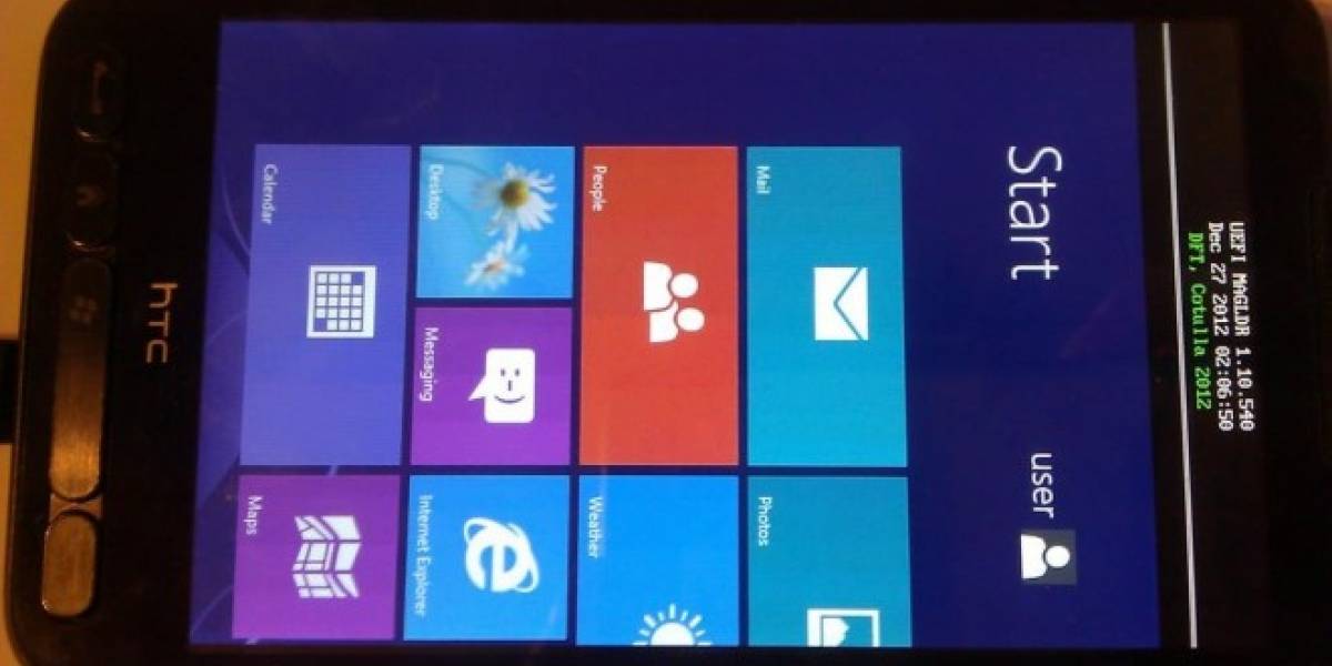 El HTC HD2 lo hace de nuevo: Ahora corre Windows RT