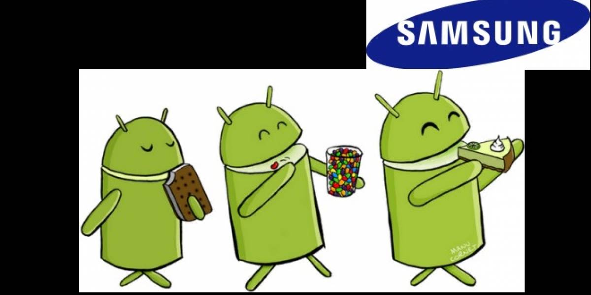 Se filtra lista de actualizaciones de Android para equipos Samsung