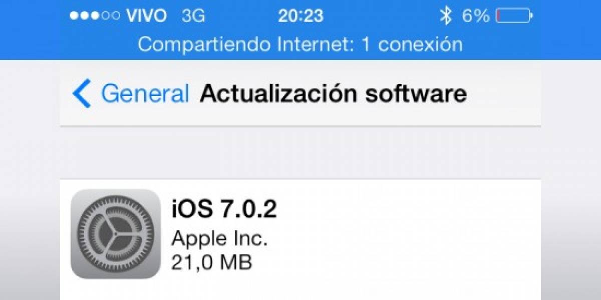 iOS 7 recibe su primer parche de seguridad