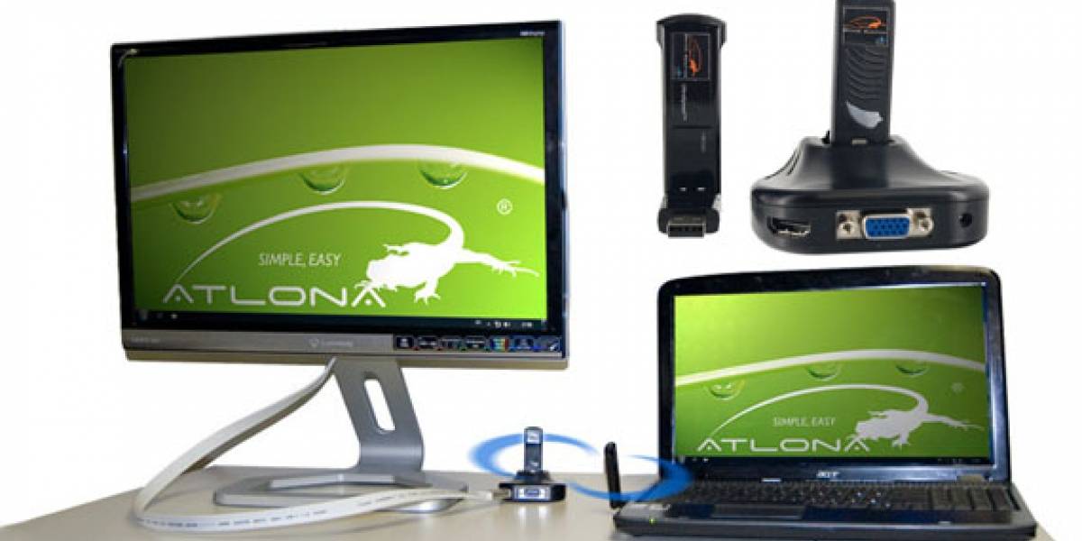 Atlona HDAiR: Conectar un monitor a tu equipo de manera inalámbrica