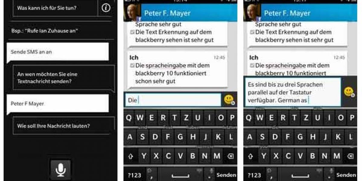 BlackBerry 10 también tendrá controles por voz
