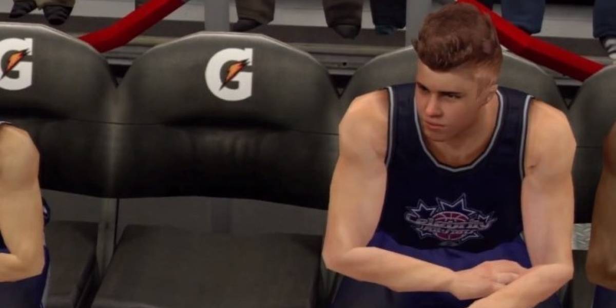 Así juega Justin Bieber en NBA 2K13