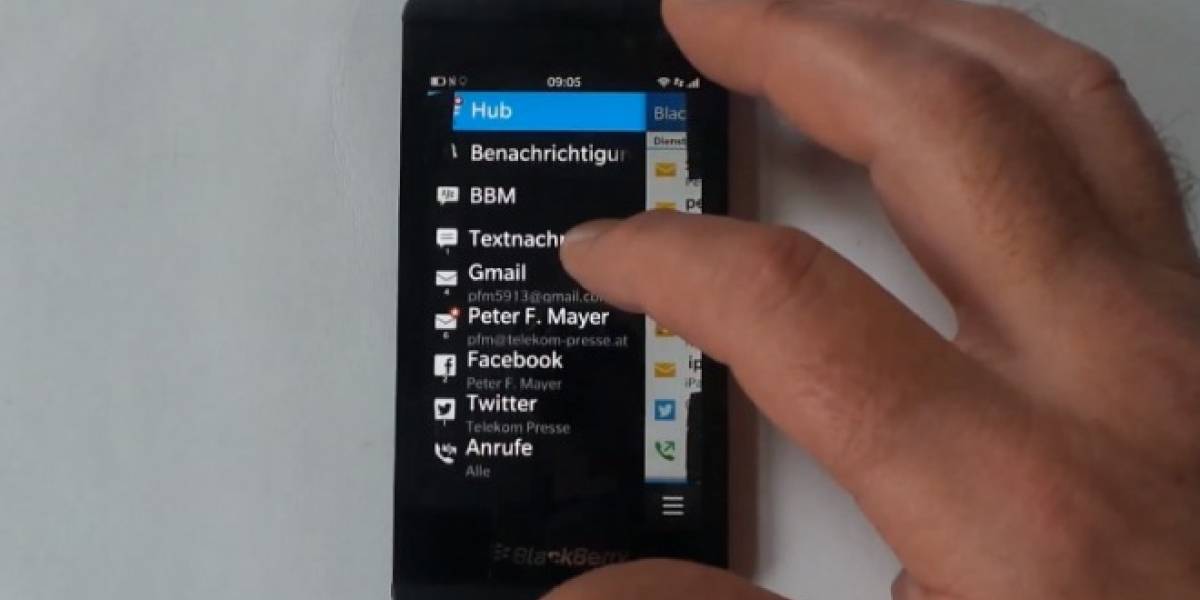 La nueva apuesta de RIM, BlackBerry Z10, aparece en detalle en un sitio austriaco