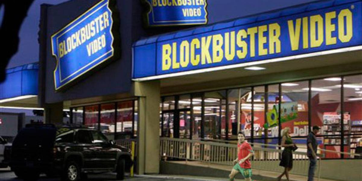 La piratería dejó a BlockBuster en bancarrota