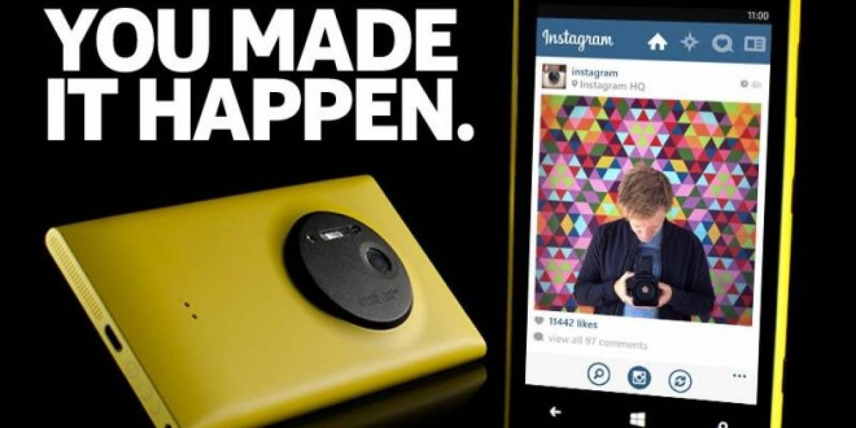 Nokia ya anticipa la llegada de Instagram a Windows Phone