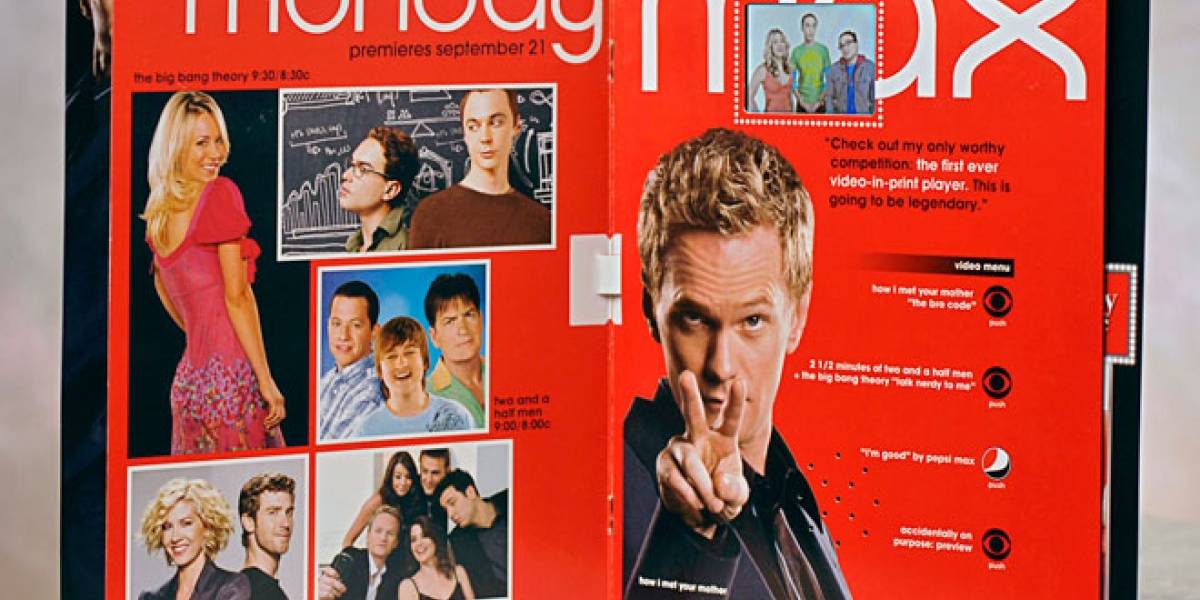 Entertainment Weekly incluirá anuncios de video en la edición impresa de su revista