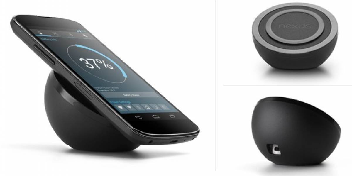 El cargador por inducción del Nexus 4 ya está disponible en Google Play