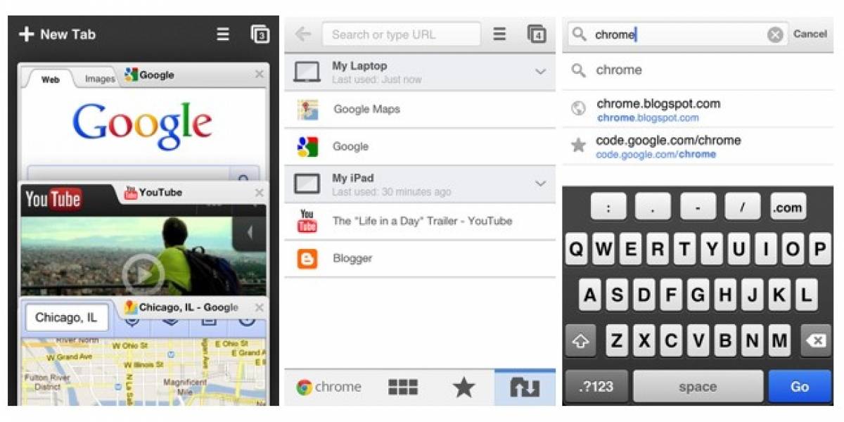 Chrome para iOS, ahora con navegación a pantalla completa