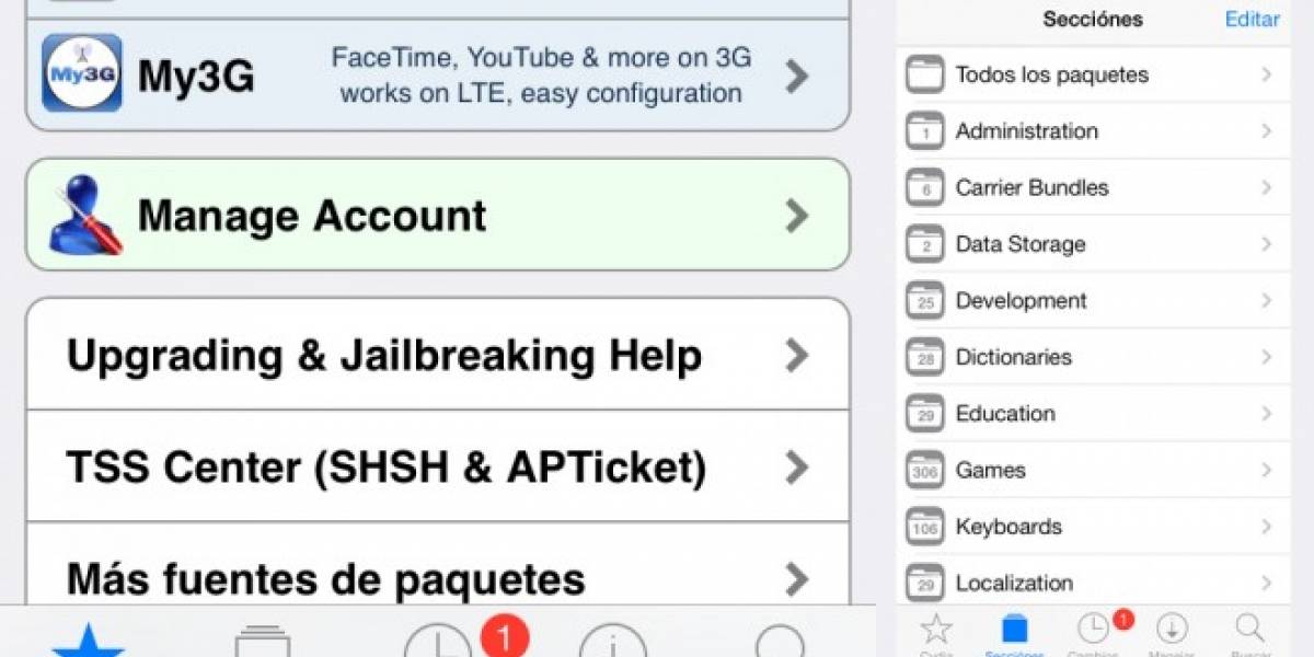 Cydia ya es compatible con iOS 7