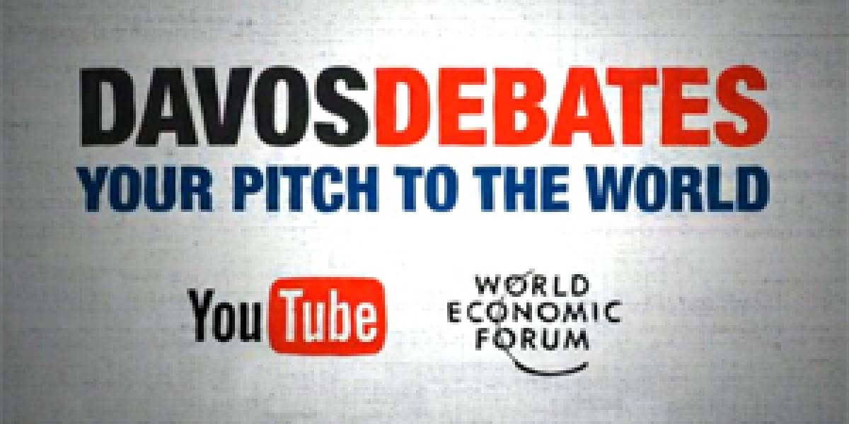Envía tu opinión al World Economic Forum a través de YouTube