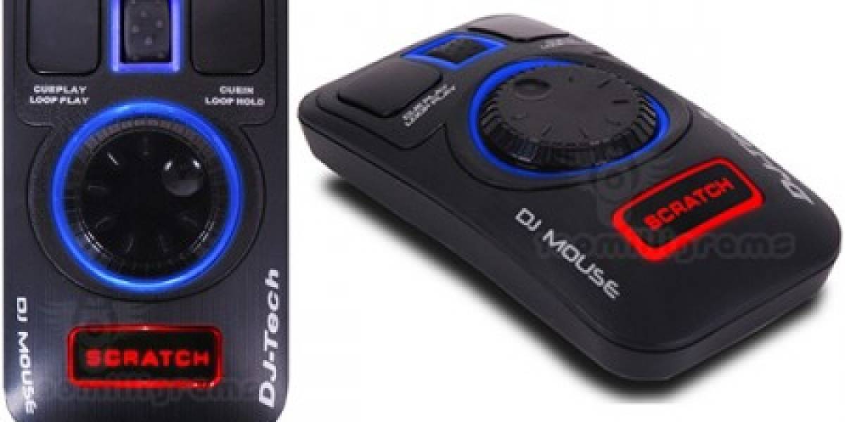 DJ Mouse: Un práctico ratón para mezclar como un DJ profesional