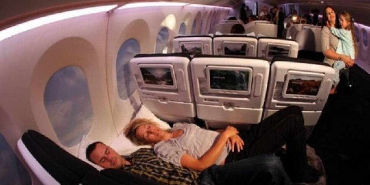 Adiós al insomnio aéreo: Acostado en clase económica