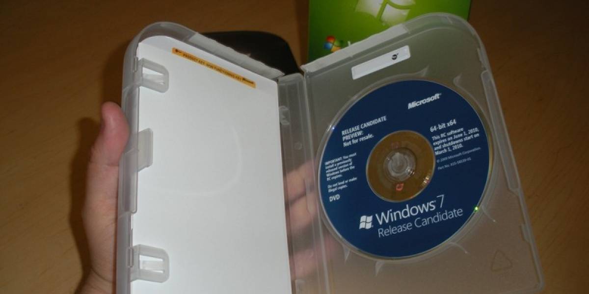 Microsoft nos presenta las cajas de Windows 7
