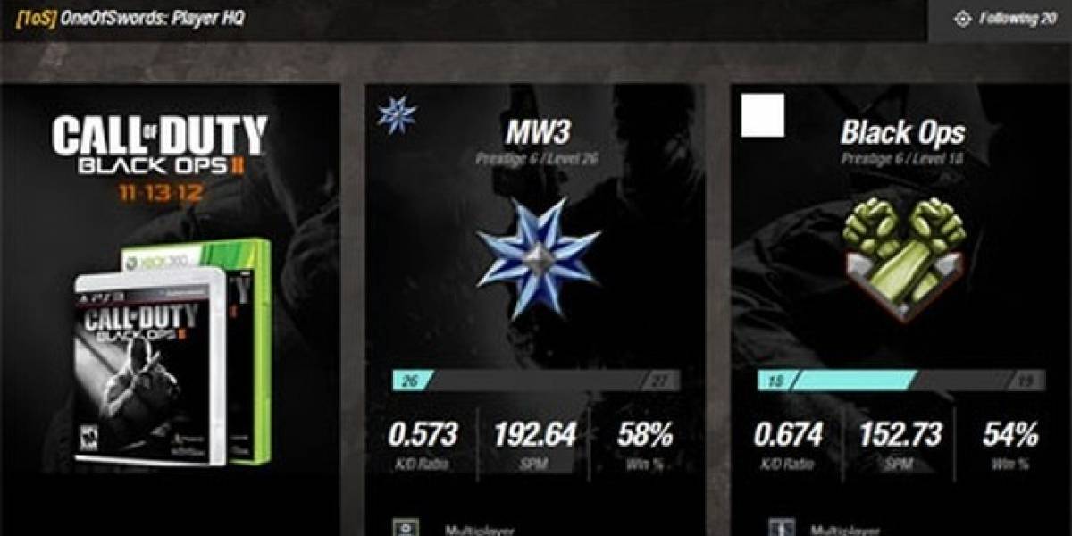 Call of Duty Elite se renueva para Black Ops II