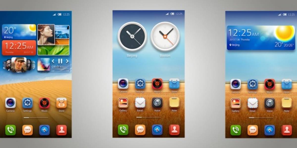Se filtran capturas de la nueva interfaz de Huawei, Emotion UI 2.0