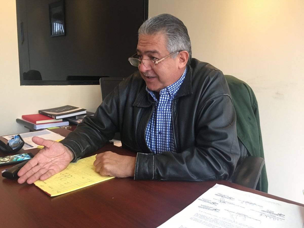 Jorge Mario Véliz fue electo como presidente de la Fedefut, en noviembre pasado. Foto: Reina Damián S.