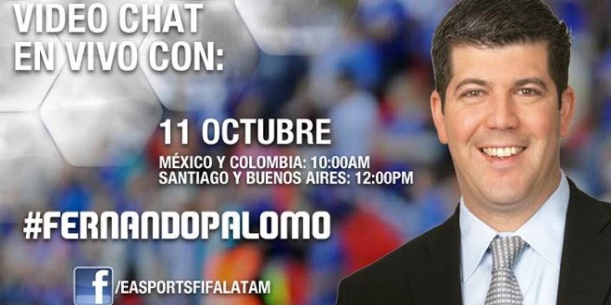 Fernando Palomo hablará sobre su trabajo en FIFA 13 en Facebook