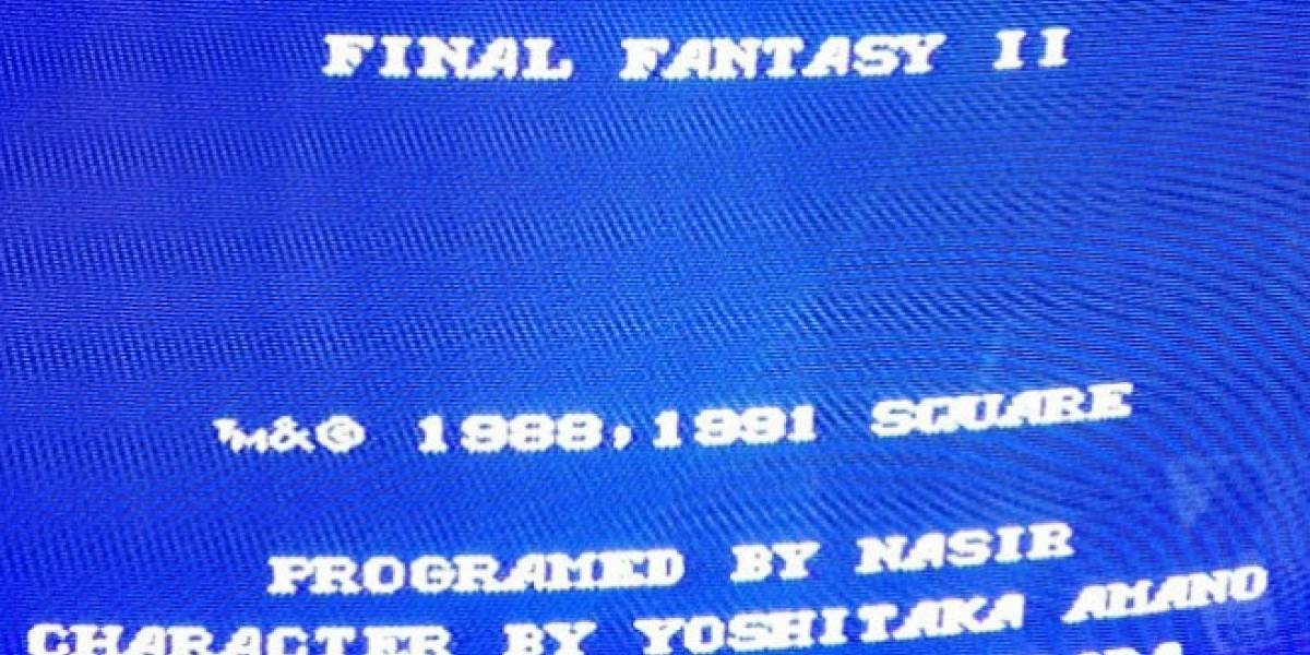 Lleve su Final Fantasy II americano a solo USD $50,000
