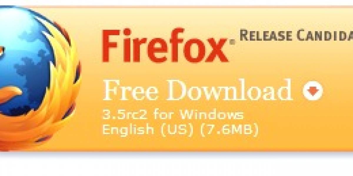 Firefox 3.5 RC2 ya está disponible