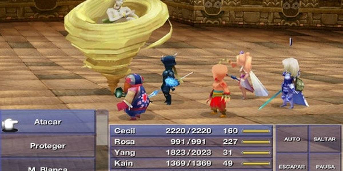 Final Fantasy IV ya se puede comprar para iPhone y la familia iOS