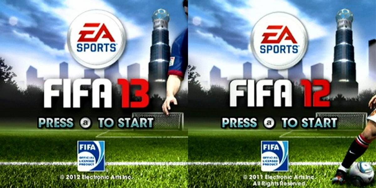 Impresentable: FIFA 13 para Wii es IDÉNTICO a FIFA 12