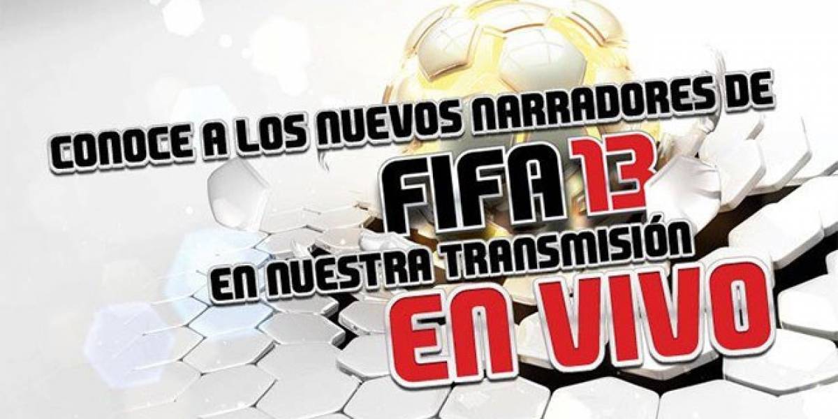 FIFA 13 revelará a sus nuevos narradores el próximo jueves