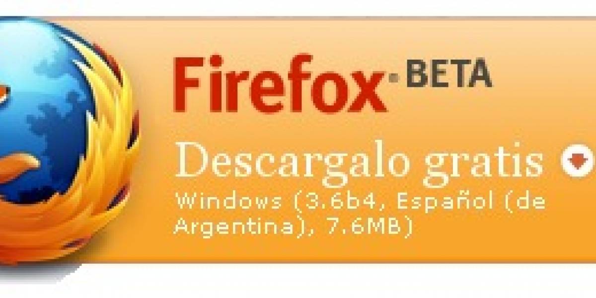 Disponible el Beta 4 de Firefox 3.6