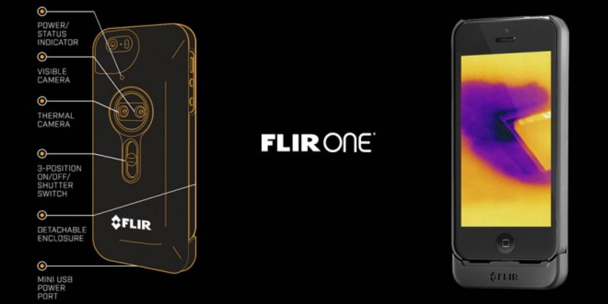 FLIR One permite transformar tu iPhone en una cámara térmica