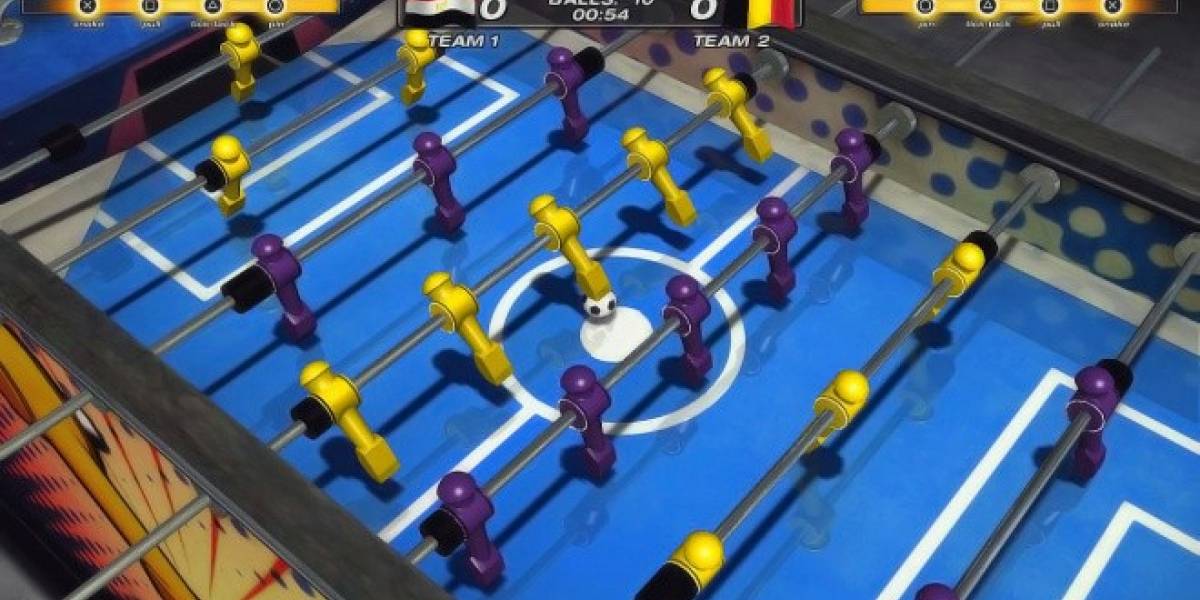 Así se juega Foosball 2012 con PlayStation Move