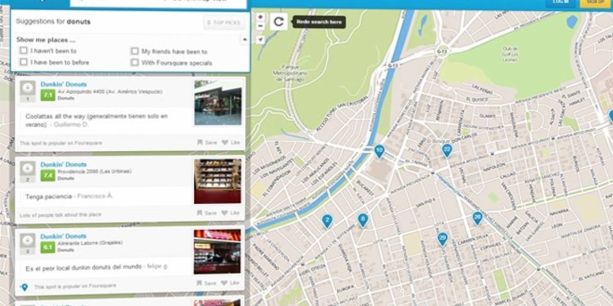 Futurología: Foursquare le ayudará a Apple con información local para sus mapas
