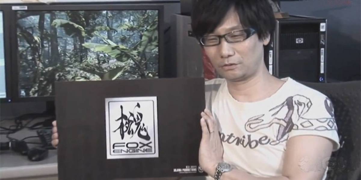 Hideo Kojima dice estar listo para mostrar el Fox Engine