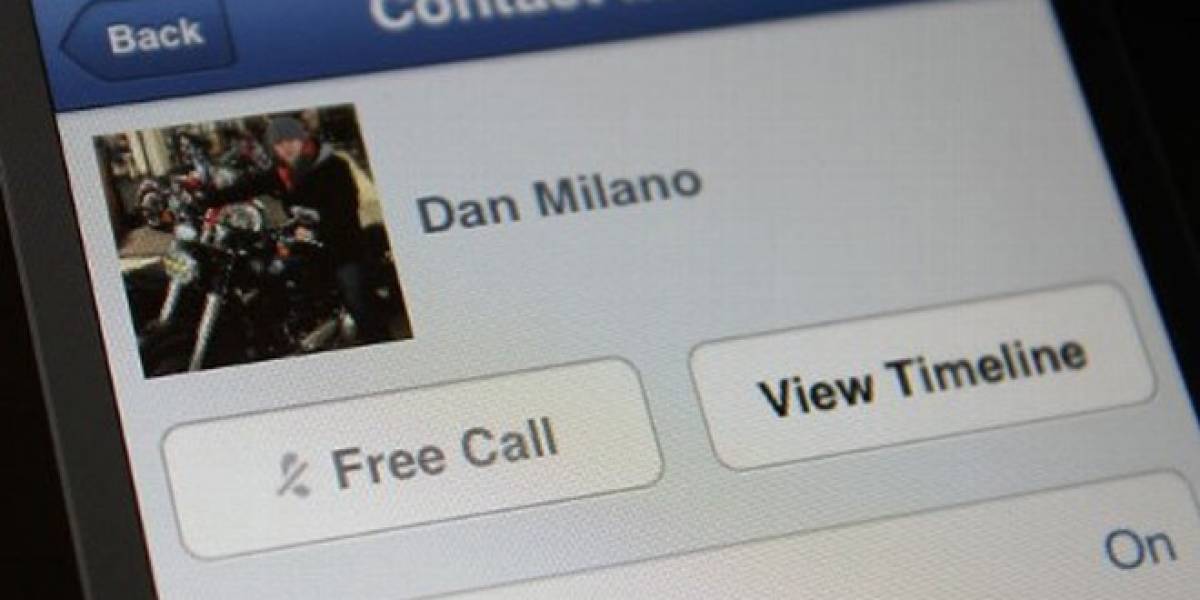 Usuarios del Reino Unido ya pueden realizar llamadas VoIP vía Facebook para iOS