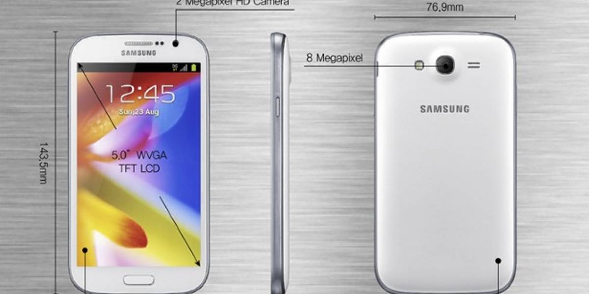 Samsung lanza el Galaxy Grand, con Android 4.1.2 y doble SIM