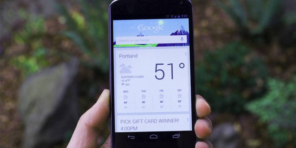 Se filtra posible widget de Google Now