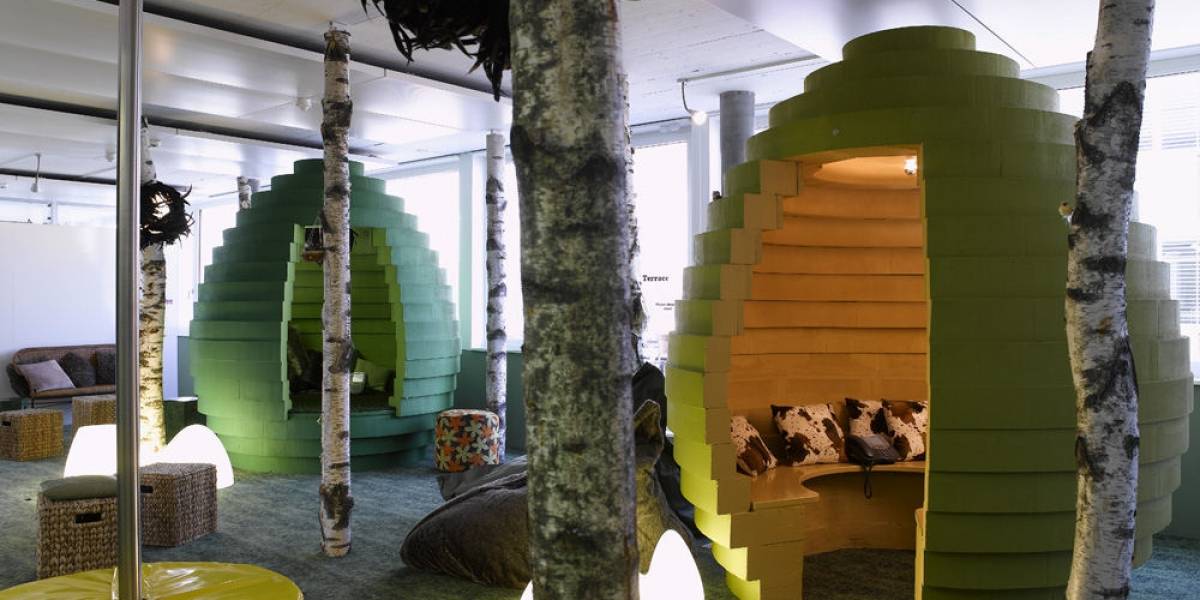 Las oficinas de Google siguen siendo fabulosas