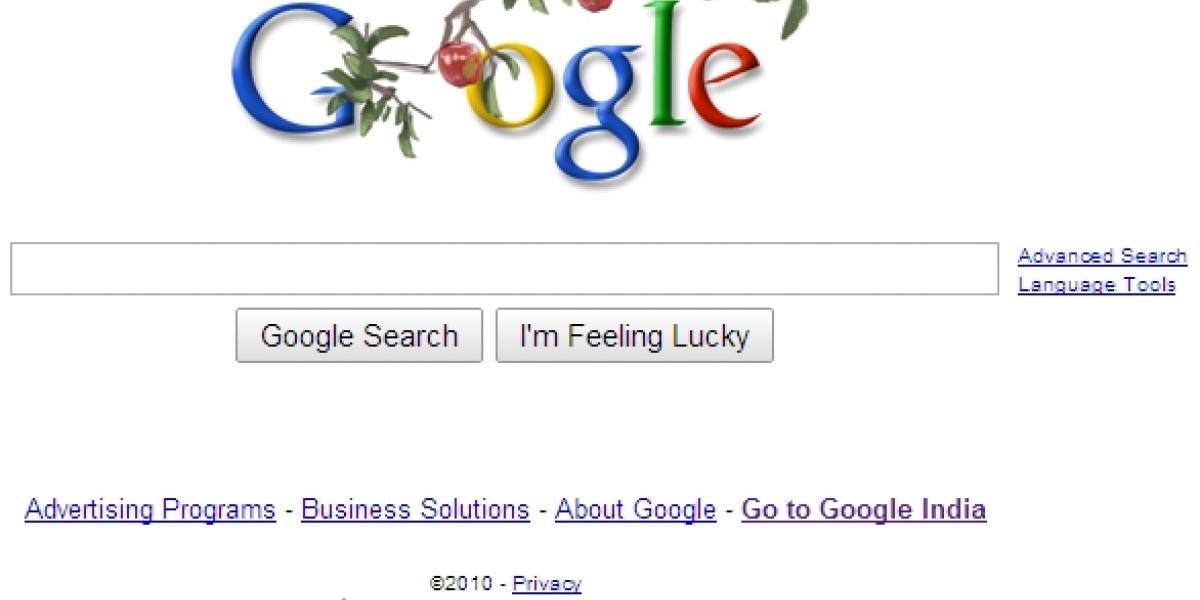 Google celebra con manzanas el natalicio de Isaac Newton