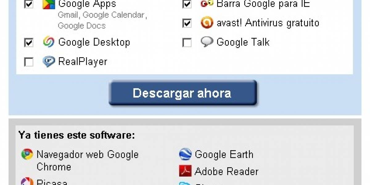 Google Pack ahora incluye el antivirus Avast