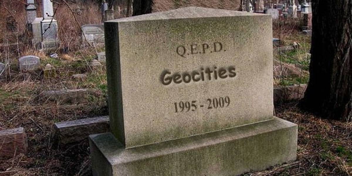 Llegó el final para GeoCities
