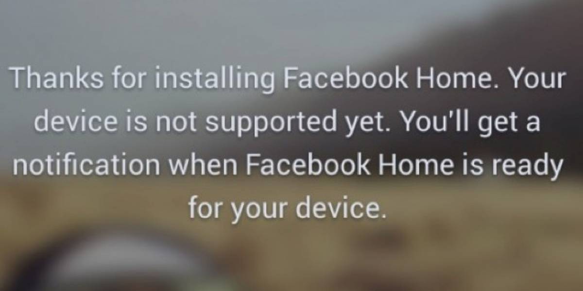 Facebook Home vivo en todos los móviles Android