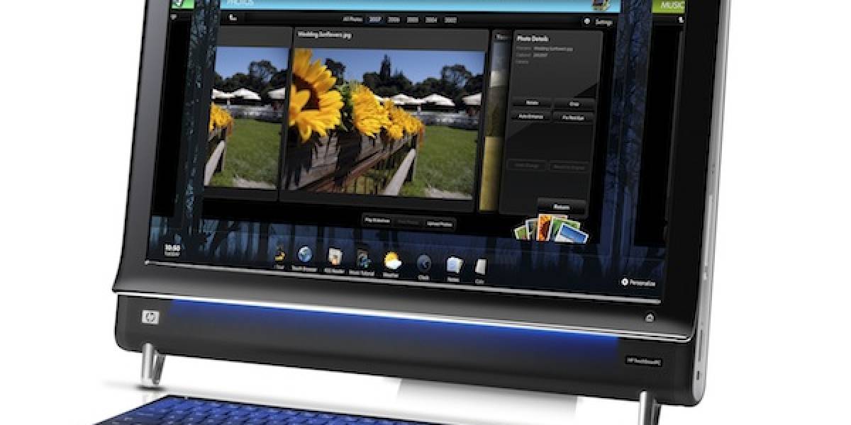 HP TouchSmart 600 Quad Series: PC "todo-en-uno" multitáctil ahora con Intel Core i7