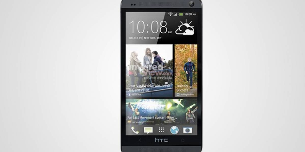 Nueva imagen filtrada del HTC One lo confirma: Es un hijo entre BlackBerry Z10 y iPhone 5