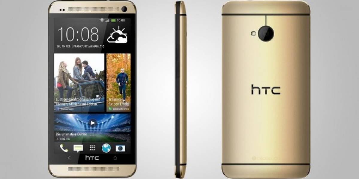 HTC color dorado aparece en el #CES2014