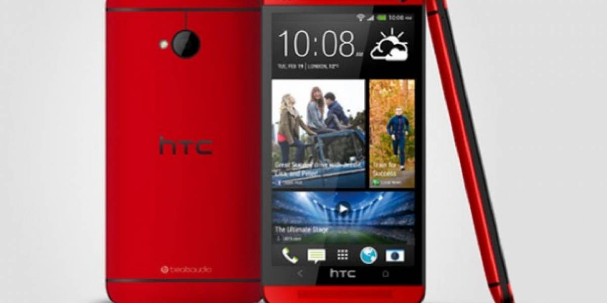 El HTC One de color Rojo Glamour ya anda por ahí