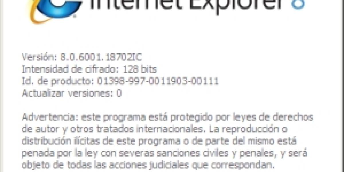 Microsoft venderá IE8 en Europa