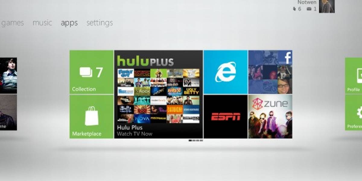 Detalles de las recientes actualizaciones de la interfaz de Xbox 360