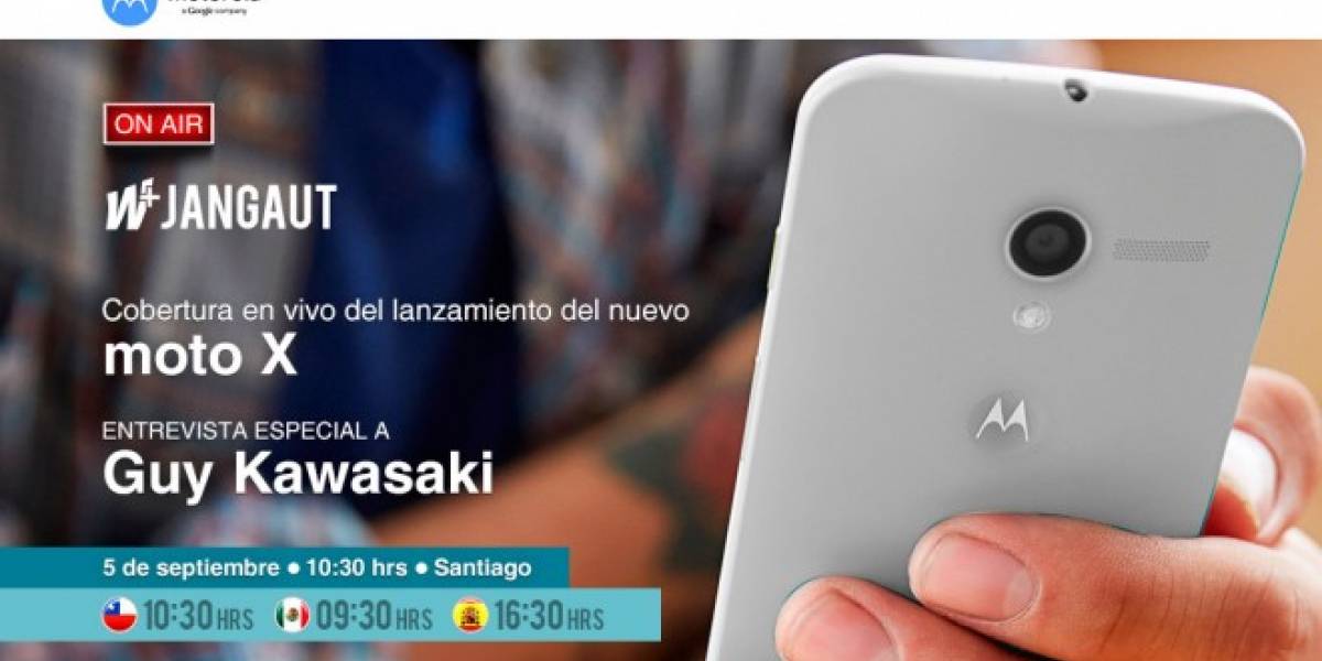 En Vivo: Sigue el lanzamiento del Motorola Moto X en Chile