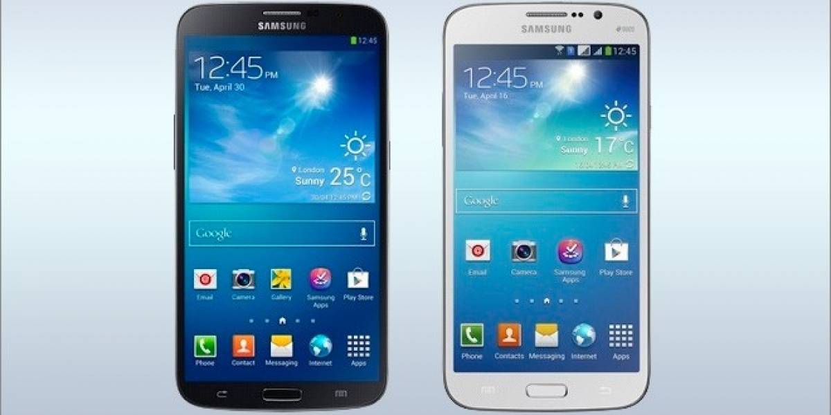 Samsung anuncia sus nuevos Galaxy Mega de 5.8 y 6.3 pulgadas
